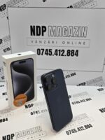 Apple iPhone 15 PRO Memorie 128 Gb Baterie 82% Blue Titanium - imagine 3
