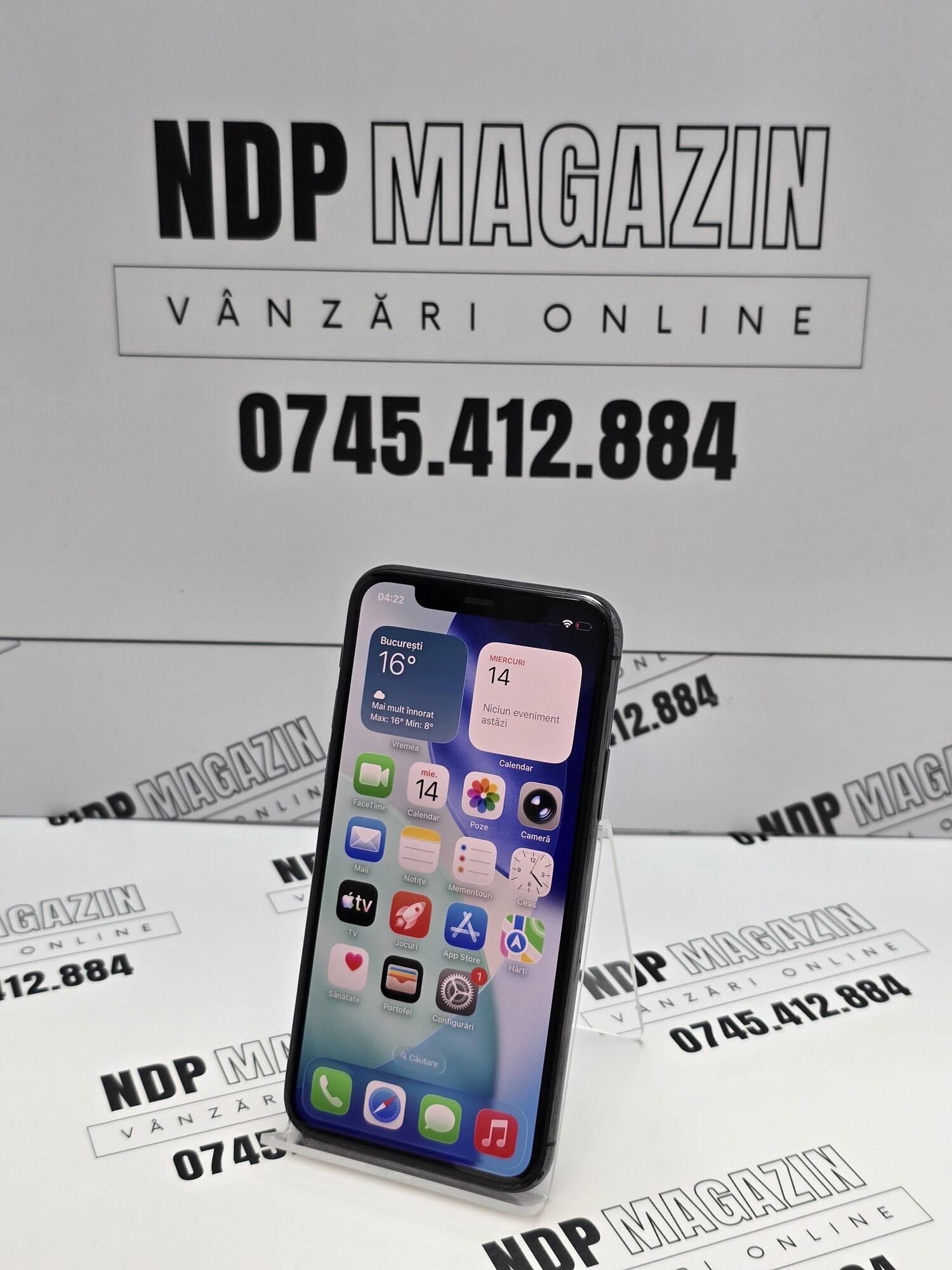 20261014_142203 Apple iPhone 11 PRO Memorie 256 Gb Baterie 74% Black - imagine 1