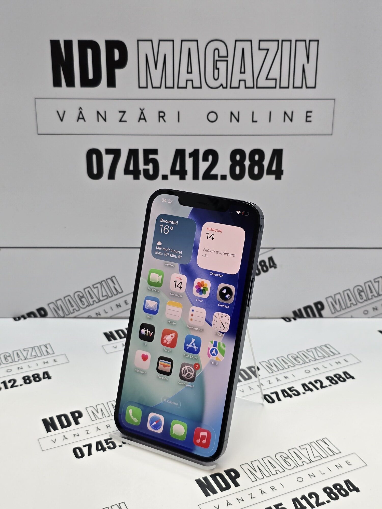 20261014_142254 Apple iPhone 12 PRO MAX Memorie 128 Gb Baterie 99% Blue - imagine 1