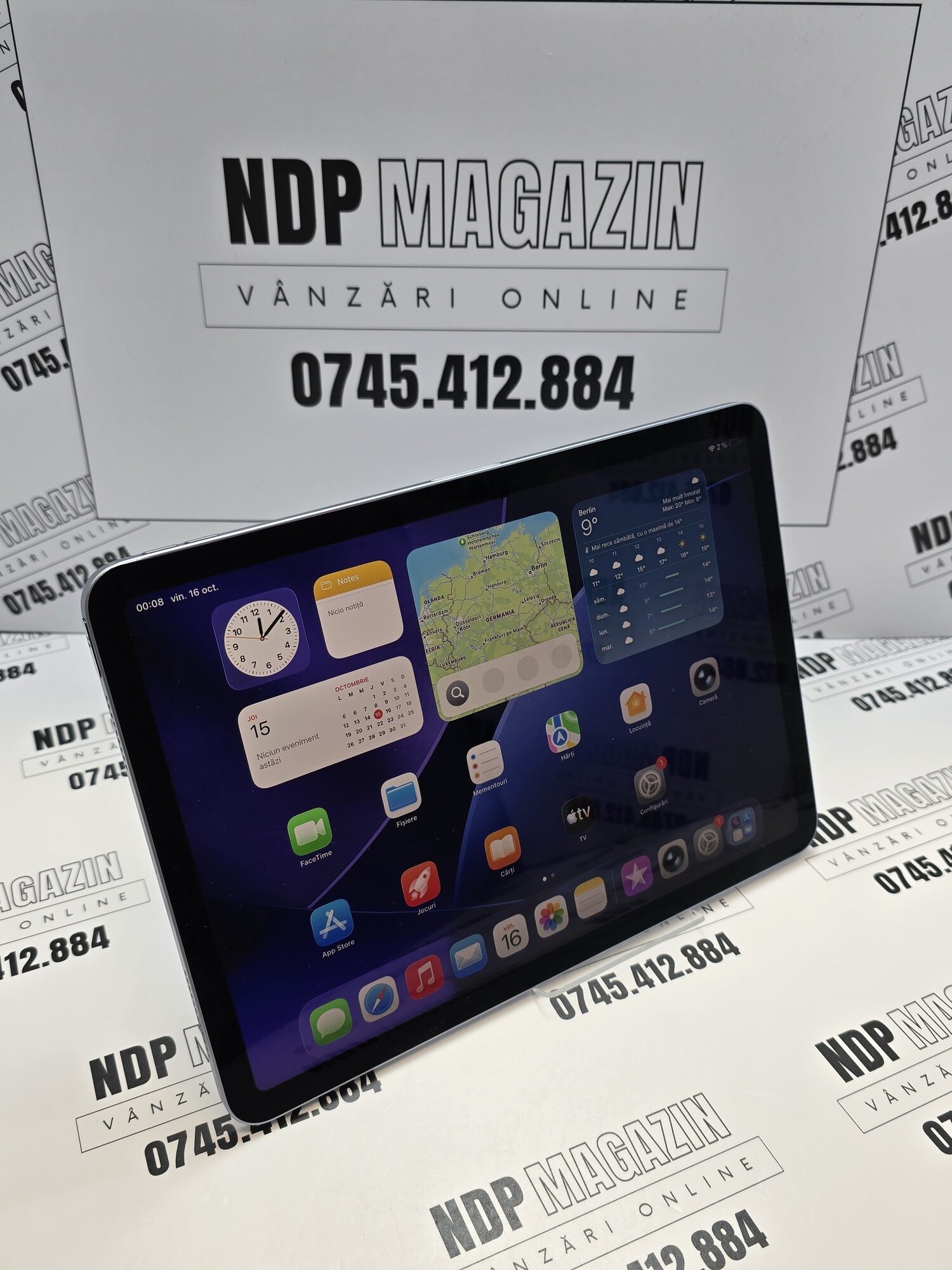 20261016_100848 Tableta Apple iPad Air Generatia 4 Memorie 64 Gb Wi-Fi Blue - imagine 1