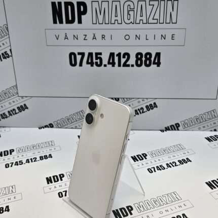 Apple iPhone 16 Memorie 128 Gb Baterie 87% White