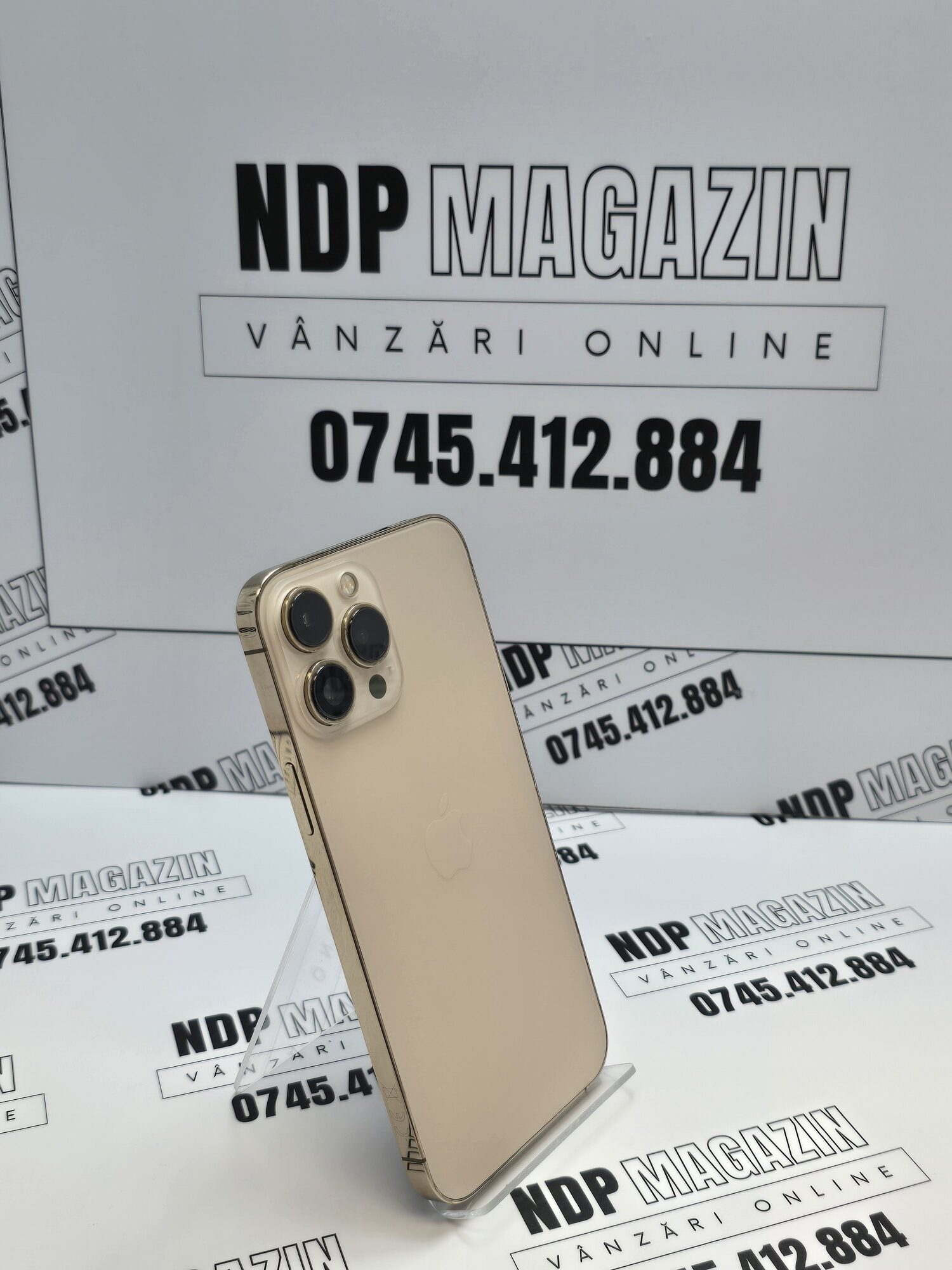 20261020_111303 Apple iPhone 13 PRO MAX Memorie 256 Gb Baterie 81% Gold - imagine 1